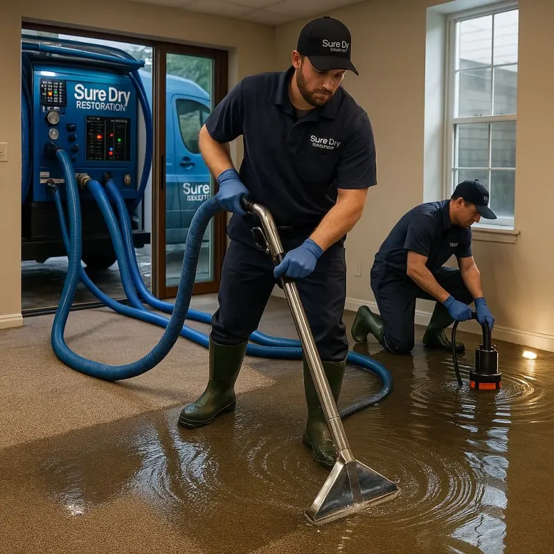 Water Extraction and Removal process in Saybrook Manor, CT